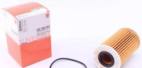 OX554D1 Фільтр масляний Lexus IS II F 5.0i 07-13/LC/RC F 5.0i 16- MAHLE / KNECHT підбір по vin на Brocar