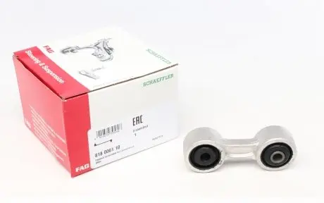 818006110 Тяга стабілізатора (заднього) BMW 3 (E36)/5 (E34)/7 (E32) 86-03 FAG підбір по vin на Brocar