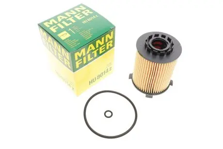 HU8014Z Фільтр масляний MANN підбір по vin на Brocar