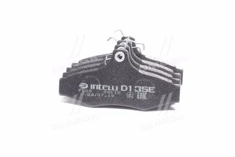 D135E Колодка торм. диск. DAEWOO Leganza задн. (пр-во Intelli) DAFMI / INTELLI підбір по vin на Brocar
