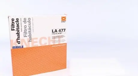 LA477 Фильтр салона Toyota Land Cruiser/Yaris 99- (216x214) (замена LA 131) MAHLE / KNECHT подбор по vin на Brocar
