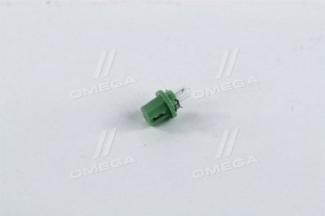 12604CP Лампа накалу BAX B8,5d Green 12V 2W (вир-во Philips) PHILIPS підбір по vin на Brocar