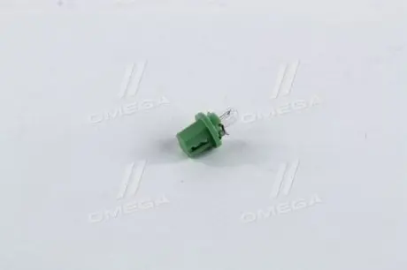 12604CP Лампа накалу BAX B8,5d Green 12V 2W (вир-во Philips) PHILIPS підбір по vin на Brocar