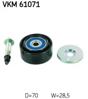 VKM61071 Ролик модуля натяжителя ремня TOYOTA HIACE V (пр-во SKF) SKF подбор по vin на Brocar