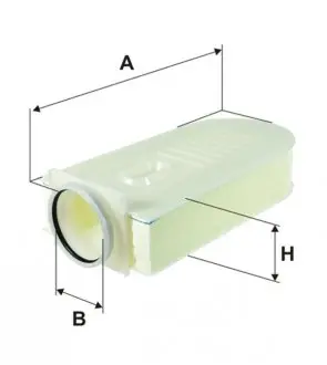WA9765 Фільтр повітряний MB 2.2, 2.5 CDi 11 - (пр-во WIX-FILTERS) WIX FILTERS підбір по vin на Brocar