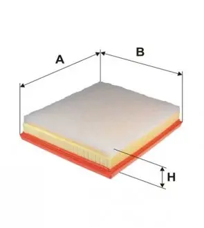 WA9802 Фильтр воздушный PSA 1.6 BlueHDI 14- (пр-во WIX-FILTERS) WIX FILTERS подбор по vin на Brocar