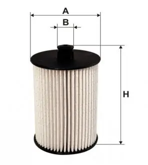 WF8313 Фильтр топливный VW LT 2.8 TDI 02-06 (пр-во WIX-FILTERS) WIX FILTERS підбір по vin на Brocar
