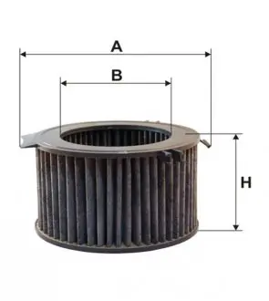 WP6875 Фильтр салона WP6875/K1037A угольный (пр-во WIX-Filtron) WIX FILTERS підбір по vin на Brocar