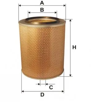 42328E Фильтр воздушный DAF 42328E/AM416 (пр-во WIX-Filtron UA) WIX FILTERS подбор по vin на Brocar