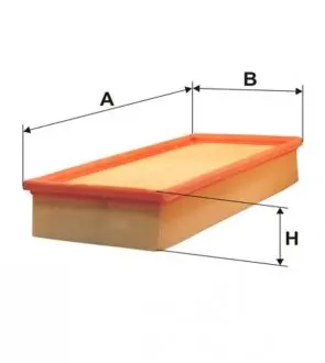 WA6196 Фільтр повітряний WIX FILTERS підбір по vin на Brocar