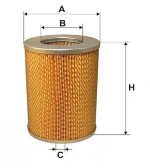 WA6081 Фильтр воздушный NISSAN WA6081/AM412 (пр-во WIX-Filtron) WIX FILTERS подбор по vin на Brocar