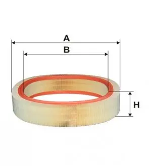 WA6379 Фільтр повітряний WIX FILTERS підбір по vin на Brocar