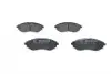 0986424818 Колодки гальмівні (передні) Chevrolet Aveo/Daewoo Kalos 1.2-1.6 02- BOSCH підбір по vin на Brocar