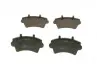 0986494031 Колодки тормозные (передние) Renault Master 98- R16&quot; BOSCH підбір по vin на Brocar