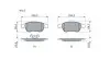 0986494441 Колодки тормозные (передние) Renault Fluence/Megane/Scenic 08- BOSCH підбір по vin на Brocar