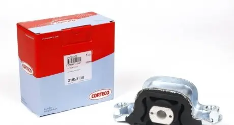 21653138 Подушка двигуна FIAT, CITROEN, PEUGEOT (вир-во Corteco) CORTECO підбір по vin на Brocar
