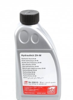 02615 Жидкость для гидросистем ZH-M желтая FEBI (Канистра 1л) FEBI BILSTEIN подбор по vin на Brocar