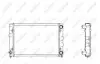 509505 Радіатор охолодження VW Passat 1.6 88-91 (317,4x430x20) NRF підбір по vin на Brocar