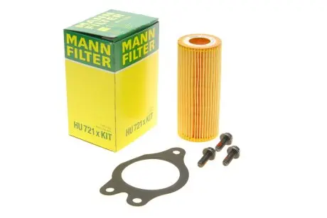 HU721XKIT Фильтр АКПП Volvo Fh/FH12/Fh16 9.3D-12.0D 93- (к-кт) MANN подбор по vin на Brocar
