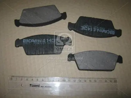 D143E Гальмівні колодки дискові DAFMI / INTELLI підбір по vin на Brocar