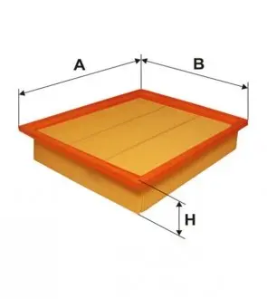 WA6228 Фільтр повітряний WIX FILTERS підбір по vin на Brocar