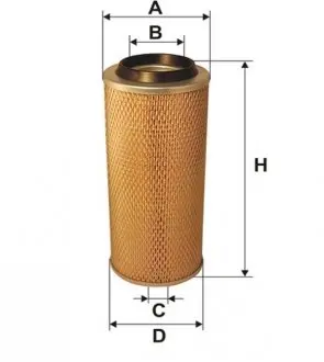 WA6084 Фильтр воздушный VW LT WA6084/AM413 (пр-во WIX-Filtron) WIX FILTERS подбор по vin на Brocar