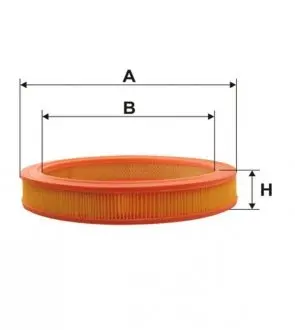 WA6427 Фильтр воздушный VOLVO WA6427/AR244 (пр-во WIX-Filtron) WIX FILTERS подбор по vin на Brocar