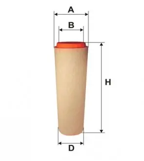 WA6574 Фільтр повітряний BMW (вир-во WIX-Filtron) WA6574/AK362/1 WIX FILTERS підбір по vin на Brocar