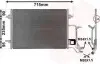 Конденсор кондиционера A4/PASSAT5 ALL 94-98 (Van Wezel) 03005116