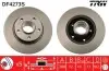 Диск тормозной NISSAN, OPEL, RENAULT, задн. (пр-во TRW) DF4273S