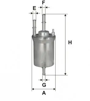 WF8317 Фільтр топл. AUDI A3 (вир-во WIX-Filtron) WF8317/PP836/4 WIX FILTERS підбір по vin на Brocar