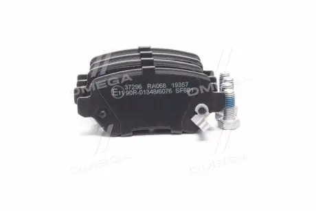 37296 Колодка гальм. диск. OPEL ASTRA/ZAFIRA задн. (вир-во ABS) A.B.S. підбір по vin на Brocar