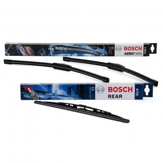 3397118933 Щітки склоочисника (550/550mm) Audi A4/A6/MB C-class (W203) 97- (безкаркасна) BOSCH підбір по vin на Brocar