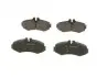0986494013 Колодки тормозные (передние) MB Vito (W638) 96-03 BOSCH підбір по vin на Brocar