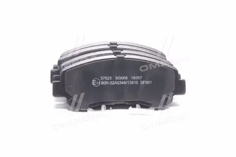 37625 Колодка торм. диск. NISSAN QASHQAI, передн. (пр-во ABS) A.B.S. подбор по vin на Brocar
