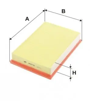 WA9768 Фільтр повітряний WIX FILTERS підбір по vin на Brocar
