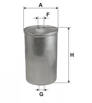 WF8027 Фільтр паливний WIX FILTERS підбір по vin на Brocar