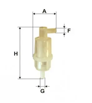 WF8125 Фільтр паливний WIX FILTERS підбір по vin на Brocar