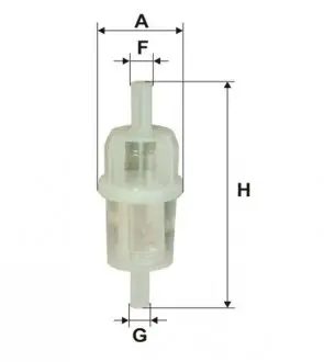 WF8126 Фільтр паливний WIX FILTERS підбір по vin на Brocar