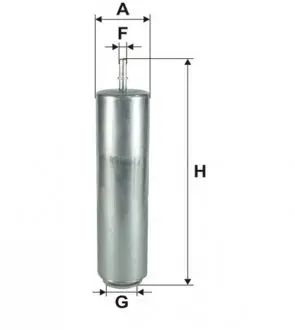 WF8483 Фільтр паливний WIX FILTERS підбір по vin на Brocar