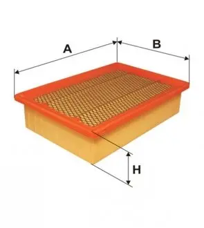 WA6265 Фільтр повітряний WIX FILTERS підбір по vin на Brocar