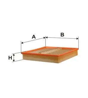 WA6581 Фільтр повітряний WIX FILTERS підбір по vin на Brocar