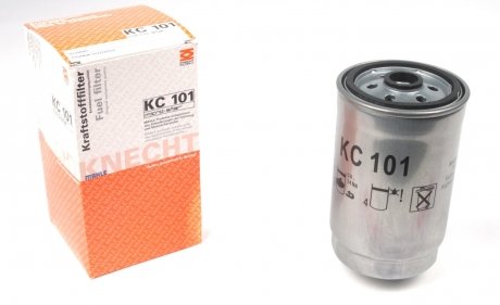 KC101 Фильтр топливный Hyundai Accent 1.5CRDI 02-06/Santa Fe 2.0/2.2CRDI 03.06-08.06 MAHLE / KNECHT подбор по vin на Brocar