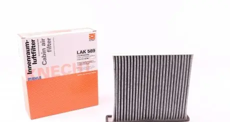 LAK589 Фільтр салону Mitsubishi Pajero 91- (вугільний) MAHLE / KNECHT підбір по vin на Brocar