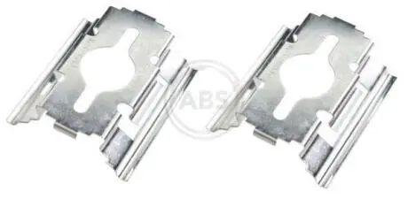 1657Q Монтажный к-кт торм. колодок PEUGEOT BOXER (пр-во ABS) A.B.S. подбор по vin на Brocar