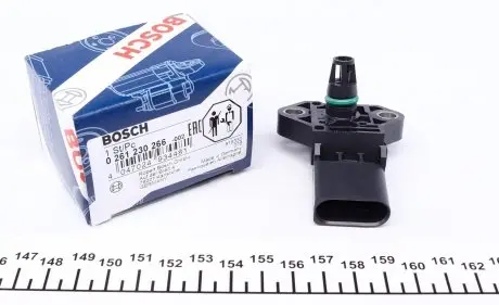 0261230266 Датчик тиску наддува VW Caddy 10- BOSCH підбір по vin на Brocar