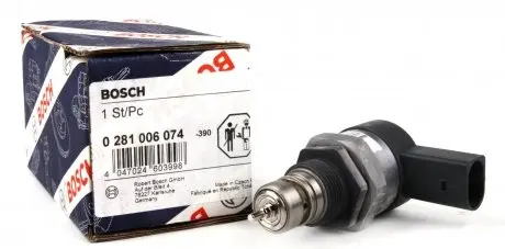 0281006074 Клапан редукционный рейки топливной VW Crafter 2.0TDI BOSCH подбор по vin на Brocar