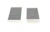 1987435538 Фильтр салона BMW X1 14-/X2 (F39) 17-/I3 13- (угольный) (к-кт 2 шт) BOSCH підбір по vin на Brocar