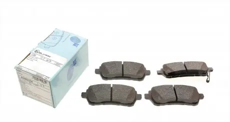ADM54295 Колодки тормозные (передние) Ford Fiesta 08-/Mazda 2 07-15 (TRW) BLUE PRINT подбор по vin на Brocar
