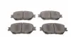 ADT342130 Колодки тормозные (передние) Toyota Camry 01-06 (131.2x58.1) BLUE PRINT підбір по vin на Brocar